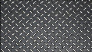 MS Carbon Tear Drop Steel Checkered Plate in Stock