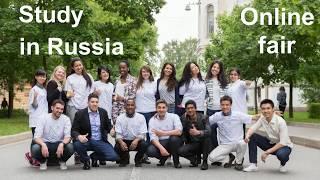 Study in Russia. Online fair.