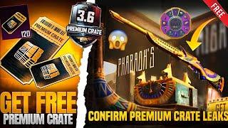  Premium Crate Confirm Leaks Is Here | Old Upgraded Pharaoh M24 Skin In 3.6 Update Premium |PUBGM