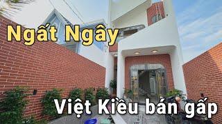 Việt Kiều bán gấp nhà đã hoàn công 5x26m tặng full nội thất cao cấp còn giảm thêm #nhalongangiare