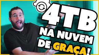 Nuvem com 4TB de armazenamento de graça!