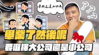 新鮮人工作怎麼找？大公司vs小公司，哪個好？｜莫名其妙EP207