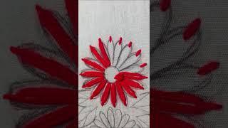 love hand embroidery skills new work. #new #tending #new #vairal #short #video