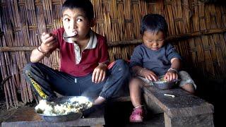 manjita's small brother came to join with Niyabung || shepherd life of Nepal @shepherdlifeofnepal