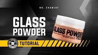 Dr.Chemist Car Care Product | Glass Powder