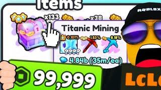 Opening $100,000 in TITANIC CHESTS in Pets GO