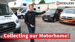 Red Lion Rentals - Collecting our vehicle