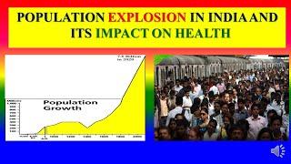 POPULATION EXPLOSION IN INDIA ITS IMPACT ON HEALTH  - Sociology