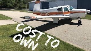 How Much It Costs To Own An Airplane | My Exact Numbers | Mooney M20C