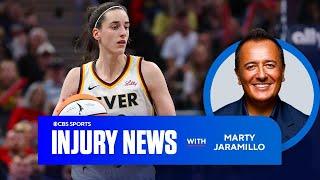 Injury expert breaks down the rehab process, recovery timeline for Caitlin Clark's quad strain