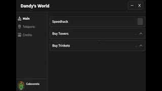 Dandy’s World Script – (SpeedHack, Buy Towers & more)