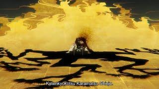 Bleach Thousand Year Blood War S3 Ep 32 | Shunsui Kyoraku uses BANKAI Katenkyokotsu Karamatsu Shinju