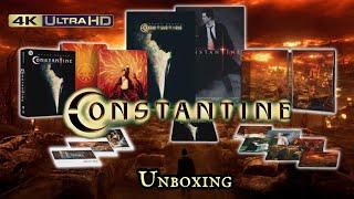 Constantine 4k Ultra HD Bluray Collector's Edition Unboxing.