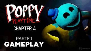 Gameplay POPPY PLAYTIME Chapter 4  Parte 1 - El REFUGIO de DOEY [Español]