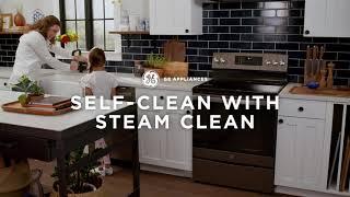 GE Appliances Range with Self-Clean + Steam Clean