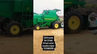 john deere combine harvester. john deere harvester machine. harvester machine price in india#farmer