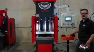 RMT H-FAB / H-SMART C110 Hydraulic C Frame Press Machine Overview | Single Action Hydraulic Press