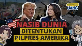 Trump atau Kamala? Ekonomi Dunia Ditentukan Hasil Pilpres Amerika