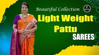 Beautiful Collection Light Weight Pattu Sarees | Padmaja Saree Mandir #new #saree #onlineshopping