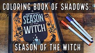 Color Book of Shadows: Season of the Witch | Flip Through