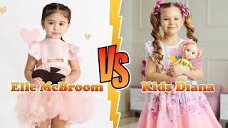 Kids Diana Show VS Elle McBroom Stunning Transformation ⭐ From Baby To Now