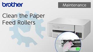 Clean the Paper Feed Rollers [Brother Global Support]