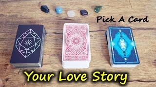 P I C K O N E Your Love-Story︎ Who you are Destined to Be With‍️Pick A Card Tarot Reading