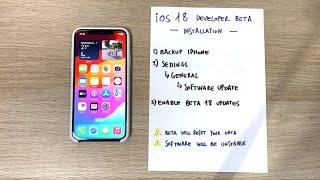 How to Install iOS 18 Developer Beta! *In 1 Minute*