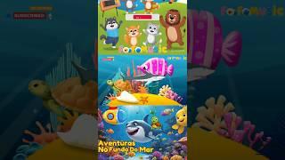 Aventuras no Fundo do Mar – Música Infantil Divertida e Encantadora! #music #musicainfantilanimada