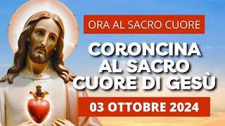 La Coroncina al Sacro Cuore di Gesù del 03 Ottobre 2024 - Beato Transito di San Francesco d'Assisi