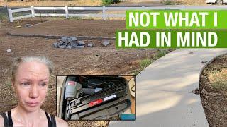 Day 56 - Landscaping the Front Yard + Emotional About my Dad's Tools | Hoarder House Vlog