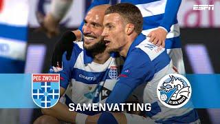 1️⃣3️⃣ DOELPUNTEN, 2️⃣ HATTRICKS & een RECORDOVERWINNING  | Samenvatting PEC Zwolle - FC Den Bosch