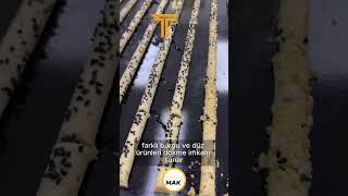 CookieMAK ile Galeta Veya Grissini üretebilir miyim ? #machine #cookiemachine #cake #foodproduction