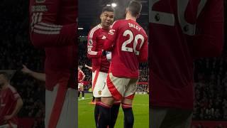 Casemiro and Dalot Exchange Heated Words | Man United vs Ipswich  #manchesterunited