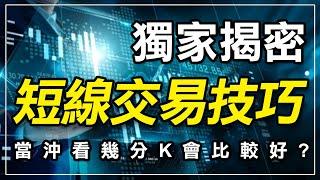 短線交易技巧獨家揭密，當沖看幾分K比較好?｜短線交易技巧｜K棒型態｜K棒周期｜期貨當沖｜支撐壓力｜技術分析｜股票｜期貨｜台指期｜投資｜理財｜ #winsmart