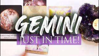 GEMINI TAROT READING | "CELEBRATING THE SWEETNESS OF LIFE!" JUST IN TIME