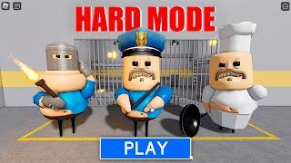 HARD MODE BARRY'S PRISON RUN Roblox! - Full Walkthrough Game