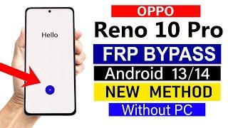 Oppo Reno 10 Pro Gmail Account Remove | Android 13/14 (Without pc) NEW METHOD