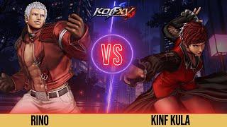 KOFXV RINO (HEIDERN/O.YASHIRO/ASH) Vs KULA (IORI/VICE/BENIMARU) New Patch #kofxv