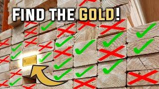 Avoid Bad Lumber at Home Depot with These Tricks!