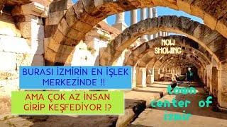 İzmir/ Smirna AGORA Ancient City,  Smirna Church, roman empire... LIVE walking cam.