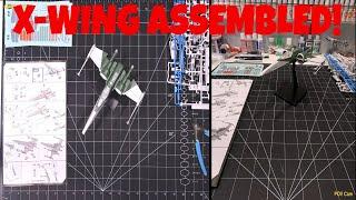 Bandai 1/72 New Republic X-Wing Starfighter Fuselage Assembly (Liver Stream Replay 03/09/25)