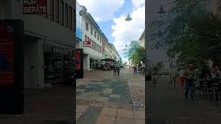 Darmstadt City Germany  4K video, walking tour #shorts #viral