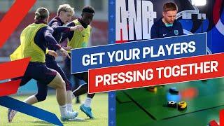 Press Together To Win | Session Three | Pressing And Tackling Six-Week Training Programme