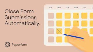 How to Automatically Close Form Submissions