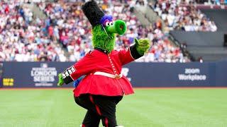  Best of the Phillie Phanatic in London