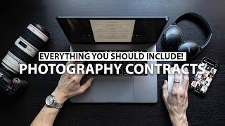 Freelance PHOTOGRAPHY CONTRACTS - Important Things To Include!