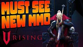 NEW SURVIVAL MMO! Base Building, PvP, Castle Sieging, Action Combat, and Much More! | V Rising!