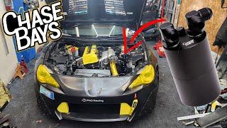 Chase bays Oil catch can Install K24 FRS