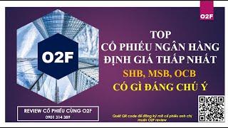 Top 3 cổ phiếu ngân hàng đang có định giá thấp nhất, giao dịch dưới giá trị sổ sách có gì đáng chú ý